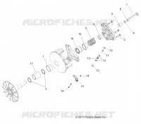 DRIVE TRAIN, PRIMARY CLUTCH