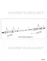 DRIVE TRAIN, FRONT HALF SHAFT