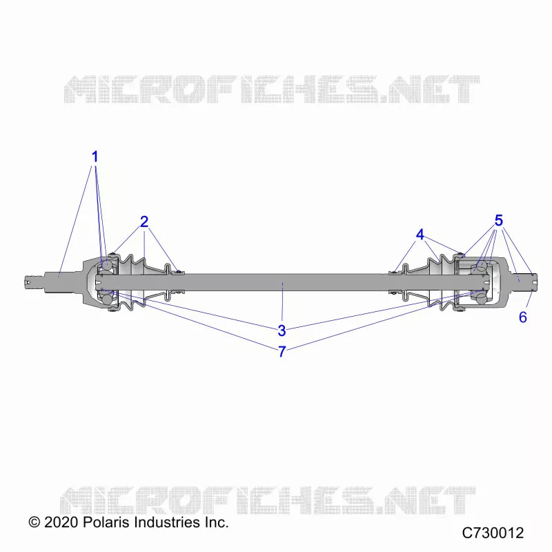 DRIVE TRAIN, FRONT HALF SHAFT