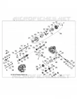 DRIVE TRAIN, MAIN GEARCASE INTERNALS 1