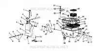 OIL TANK/AIR BOX 600 XCR 0961676 AND EUROPEAN 600 XCR E961676 (4932123212C003)
