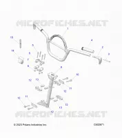 STEERING, HANDLEBAR MOUNTING