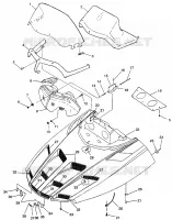 HOOD ULTRA SPX 0975678, ULTRA SPX SE H975678 AND EUROPEAN ULTRA SPX SE E975 (4939533953A011)