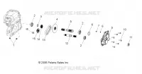DRIVE TRAIN, MAIN GEARCASE OUTPUT SHAFT