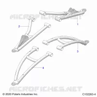 FRONT SUSPENSION A-ARMS