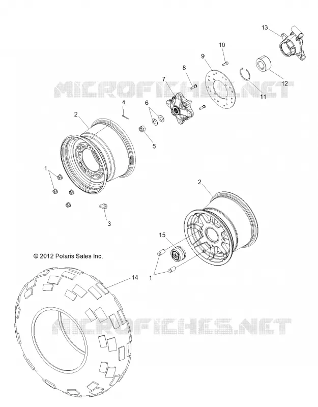 WHEELS, REAR