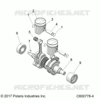 ENGINE, PISTON & CRANKSHAFT
