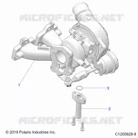 ENGINE, TURBO CHARGER