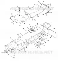 CHASSIS AND SEAT INDY LITE/STAR LITE (4921332133001A)