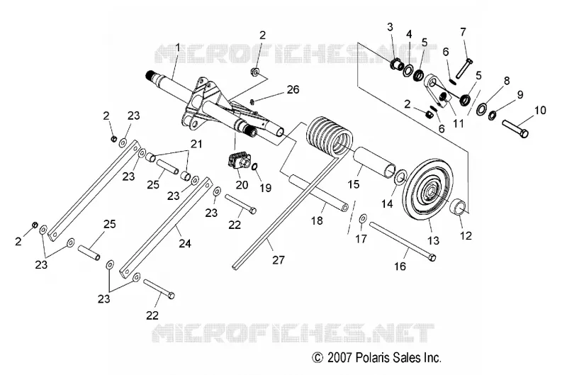 REAR SUSPENSION TORQUE ARM