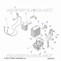 ELECTRICAL, E.S. BATTERY/BOX AND CABLES