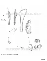 CAM CHAIN AND SPROCKET