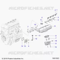 INTAKE MANIFOLD AND FUEL RAIL