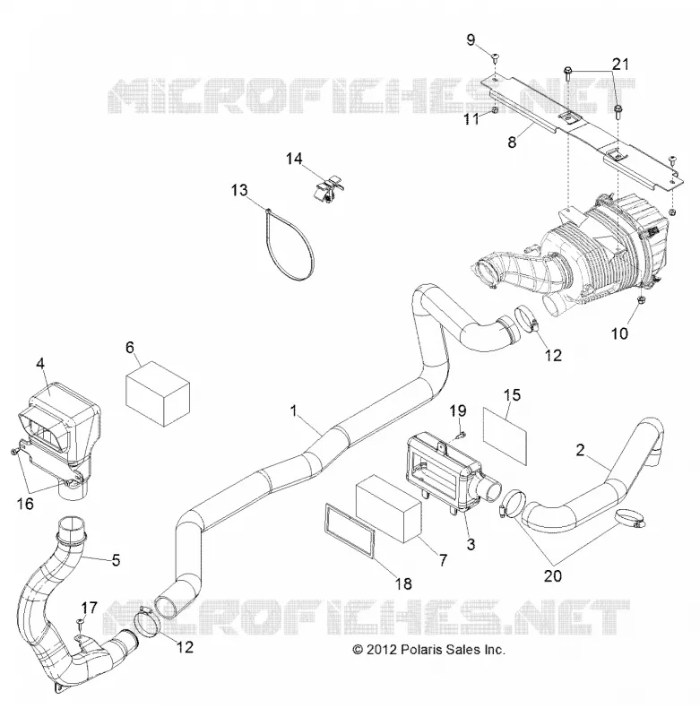 ENGINE, AIR INTAKE