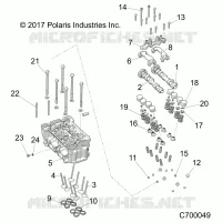 CYLINDER HEAD AND VALVES