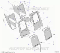 REAR BODYWORK STORAGE COMPARTMENTS