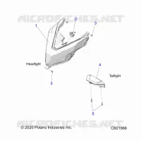 ELECTRICAL, HEADLIGHT AND TAILLIGHT