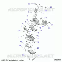 ENGINE, CRANKCASE AND CRANKSHAFT