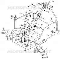 STEERING 500 EFI SKS 0962574, 500 EFI RMK 0962974, AND EUROPEAN 500 EFI SKS (4931983198B004)