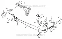 EXHAUST SYSTEM SCRAMBLER 400L W97BC38C (4939893989A011)