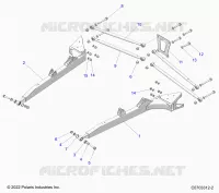 REAR SUSPENSION CONTROL ARMS