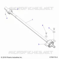 DRIVE TRAIN, REAR PROP SHAFT
