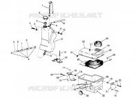 OIL TANK   AIR BOX  TRAIL 0962761, TRAIL TOURING 0962262,  AND EUROPEAN TRA (4931763176C013)