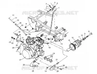 ENGINE MOUNTING  XPLORER 4X4 W959140 (4930223022A011)