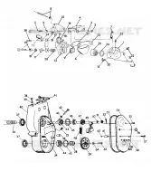 BRAKE   CHAINCASE ALL SWEDISH SNOWMOBILES LESS SUPERTRAK, WIDETRAK   LITE (4922482248001A)