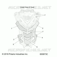 BODY, HOOD FOAM/FIBER