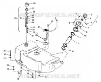 FUEL TANK SL 650 B944058 (4926992699005A)