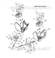 SWING ARM/FOOTREST