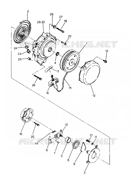 RECOIL STARTER ASSEMBLY (4917721772038A)