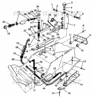 COOLING SYSTEM 440 XCR 0961660 (4932113211B006)