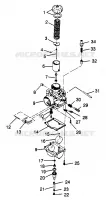 CARBURETOR TRAN SPORT 0970143 AND EUROPEAN TRAN SPORT E970143 (4938293829C009)