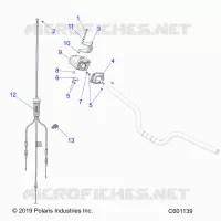 ENGINE, THROTTLE CONTROL ASM.