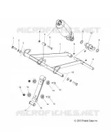 SUSPENSION, FRONT TORQUE ARM