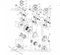 PISTON AND CRANKSHAFT 650 (4914131413030A)