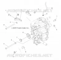 DRIVE TRAIN, MAIN GEARCASE MOUNTING