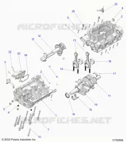 ENGINE, CRANKCASE, CRANKSHAFT