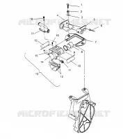 BRAKE 440 XCR 0961660 (4932113211B008)
