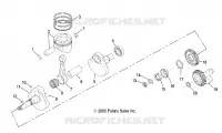 CRANKSHAFT AND PISTON