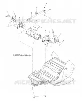 CHASSIS, SHOCK TOWERS