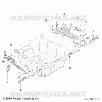 REAR BODYWORK RACK, MOUNTING
