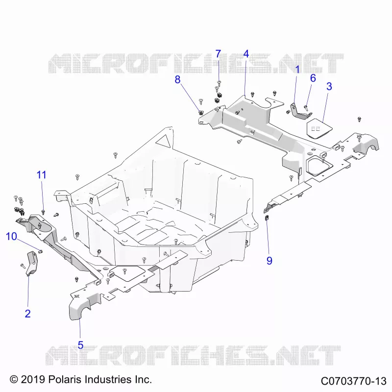 REAR BODYWORK RACK, MOUNTING