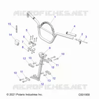 STEERING, HANDLEBAR MOUNTING