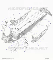 CHASSIS, CLUTCH GUARD, FOOTRESTS, AND RUNNINGBOARDS
