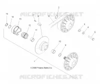DRIVE TRAIN, SECONDARY CLUTCH