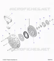 ENGINE, RECOIL STARTER
