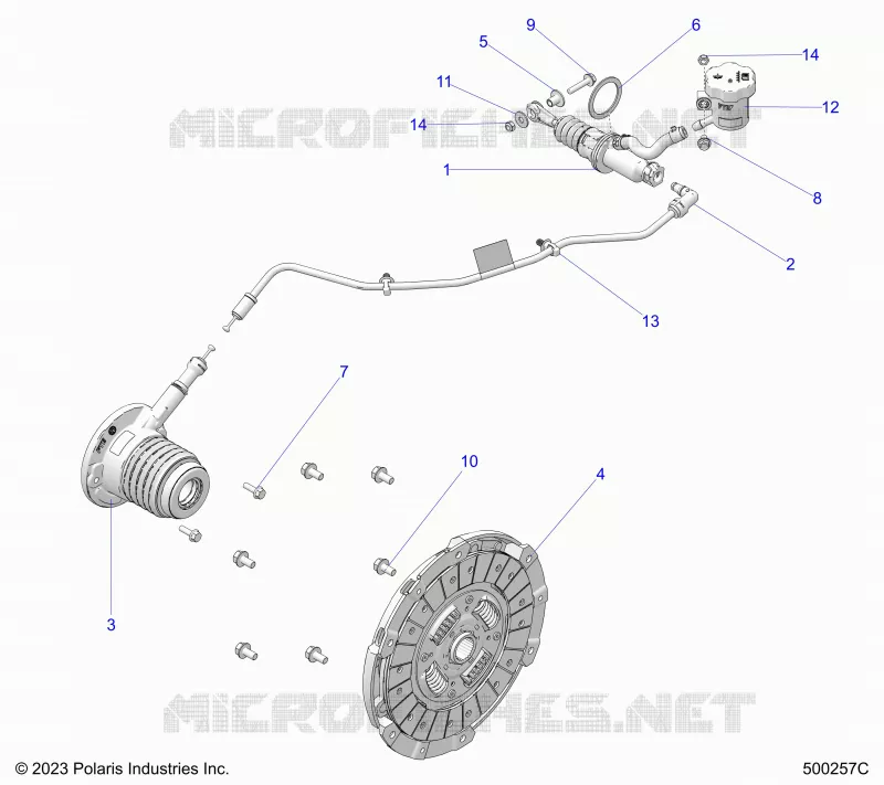 DRIVE TRAIN, CLUTCH MANUAL- T24AARGD (500257C)